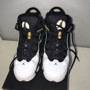 Jordan 6 Rings GS ‘White Black’